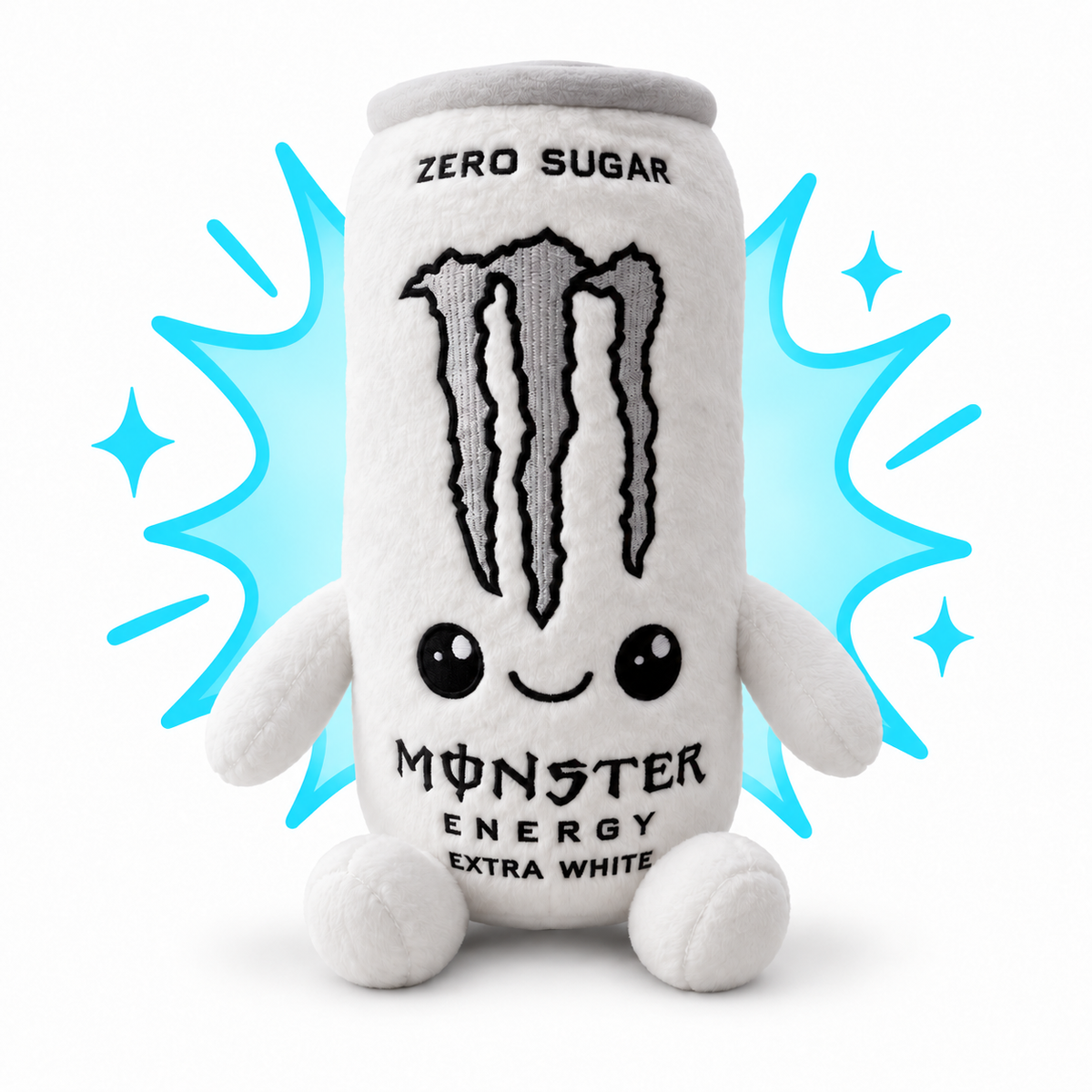 White Monster Plushy