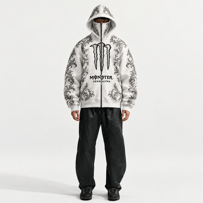CaffeineCulture Zip-Up Hoodie